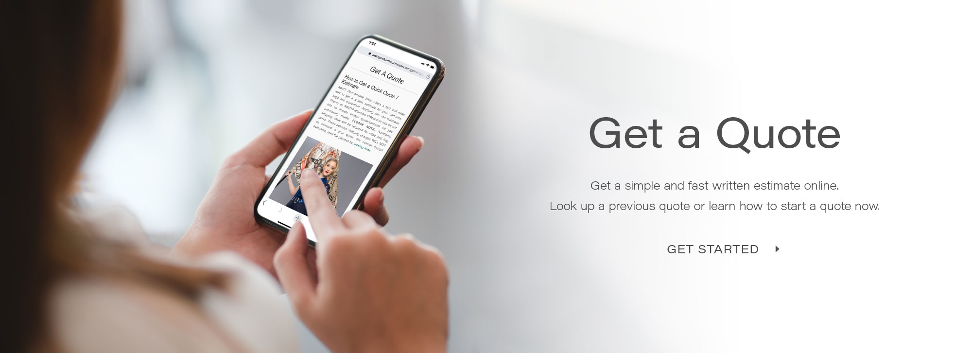 Get a free estimate!