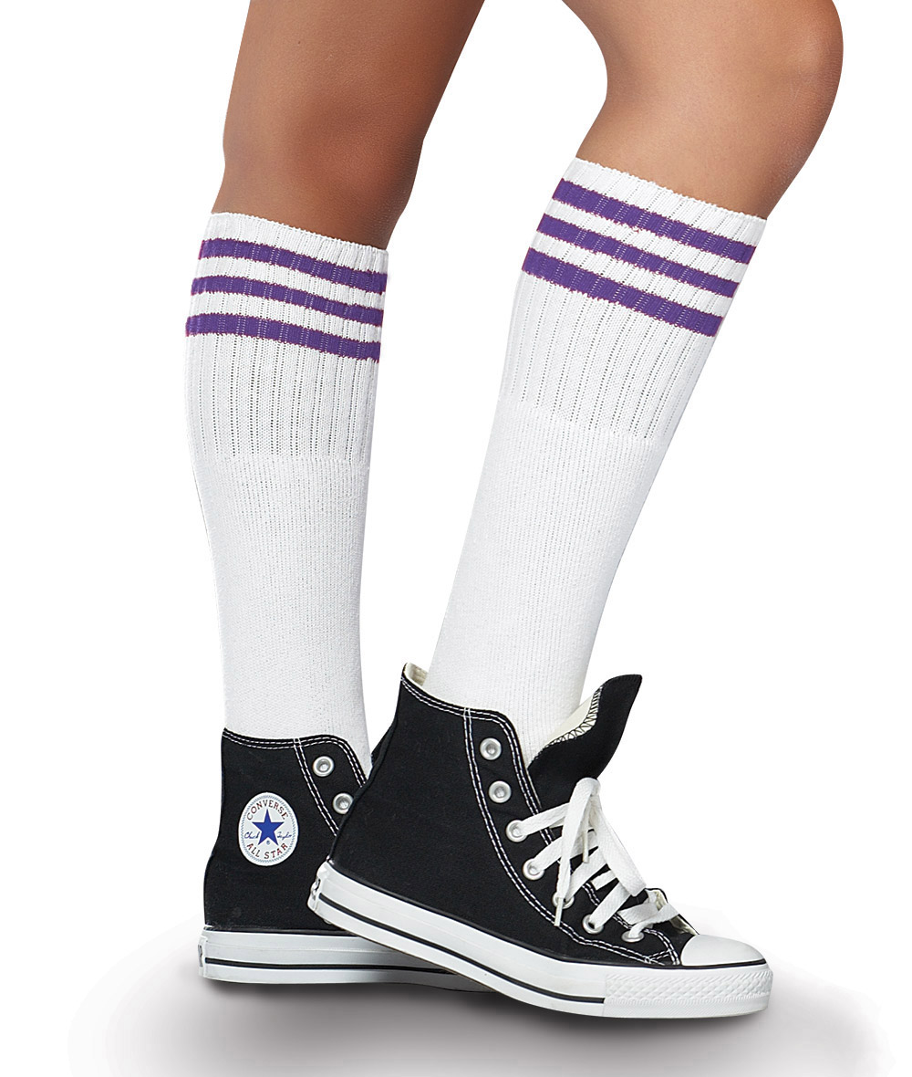 Striped Athletic Socks