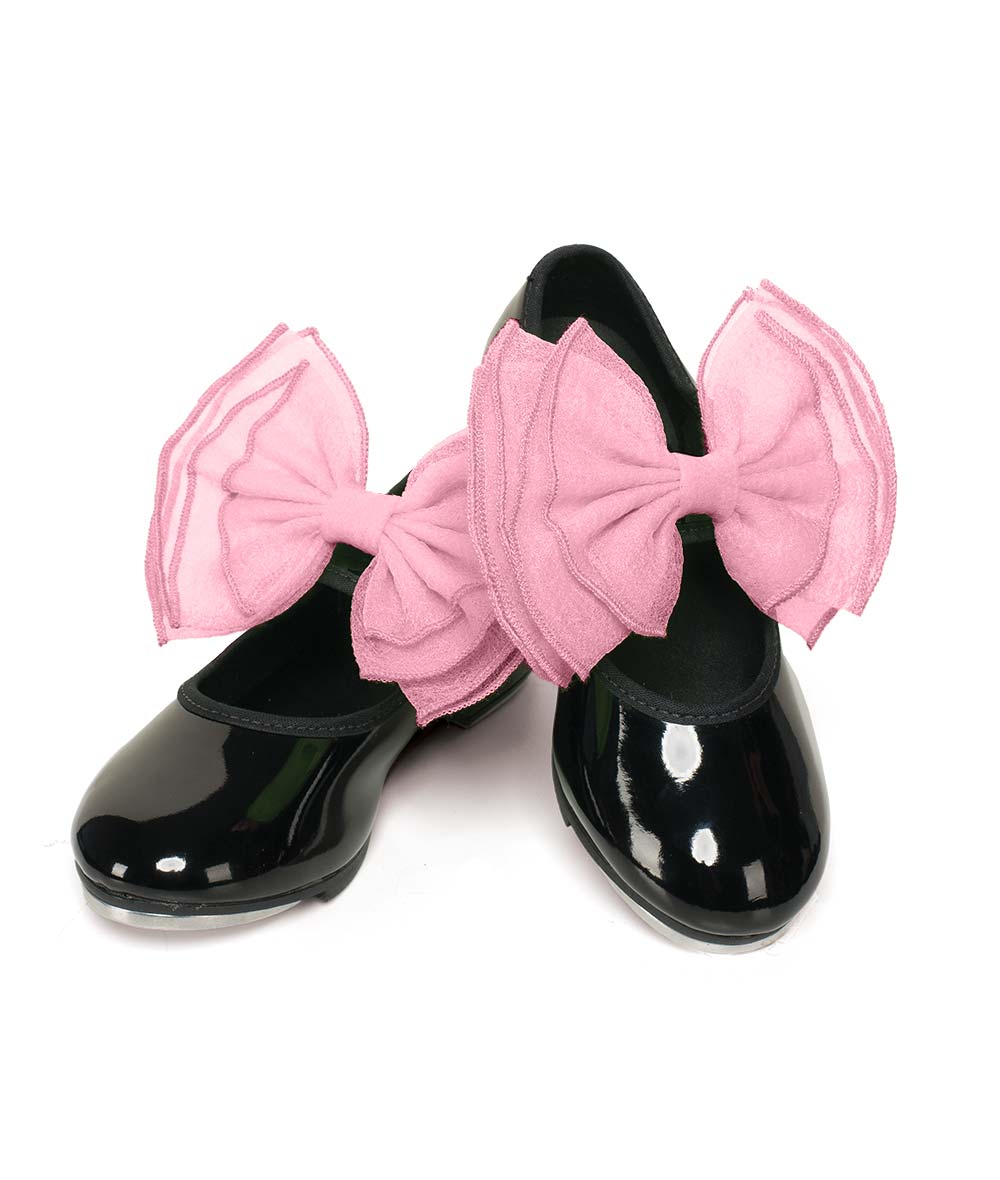 Layered Organdy Shoe Bows  Layered Organdy Shoe Bows