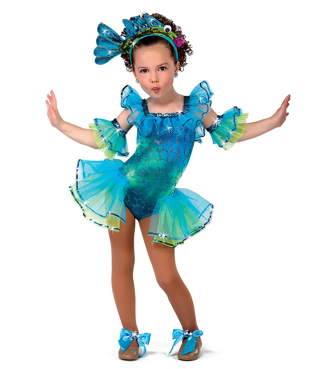 Blue Fish Kids Character Dance Costume | A Wish Come True