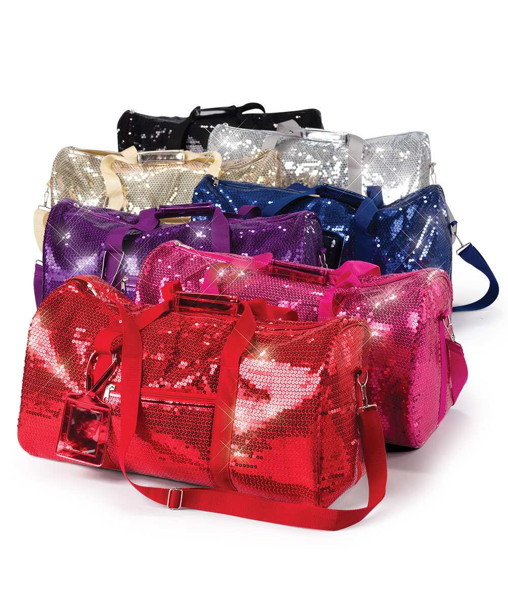 Large Sequin Duffle Bag