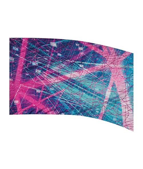 Pink/Blue Lines Flag