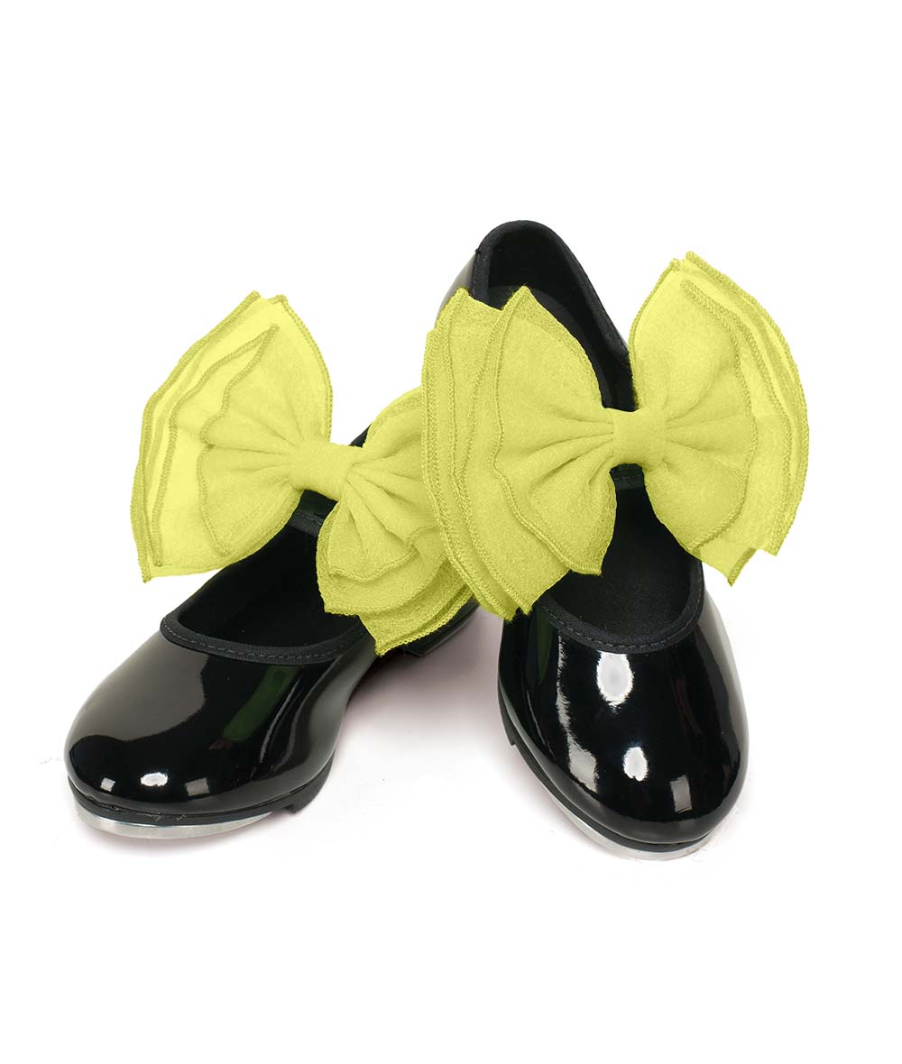 Layered Organdy Shoe Bows  Layered Organdy Shoe Bows