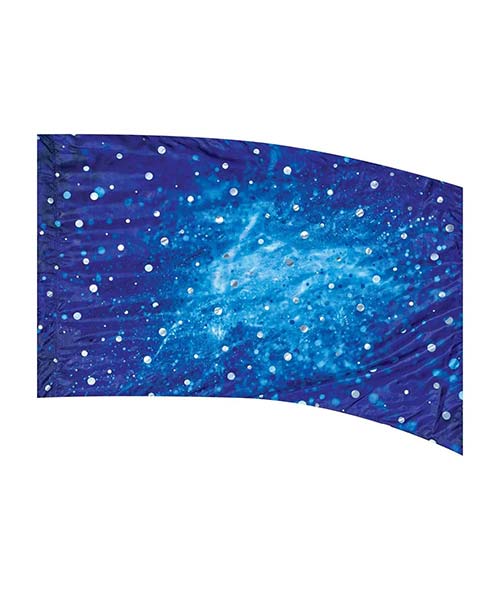 Blue Night Sky Flag
