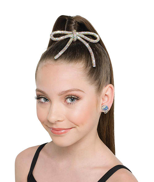 Tied Rhinestone Bow 