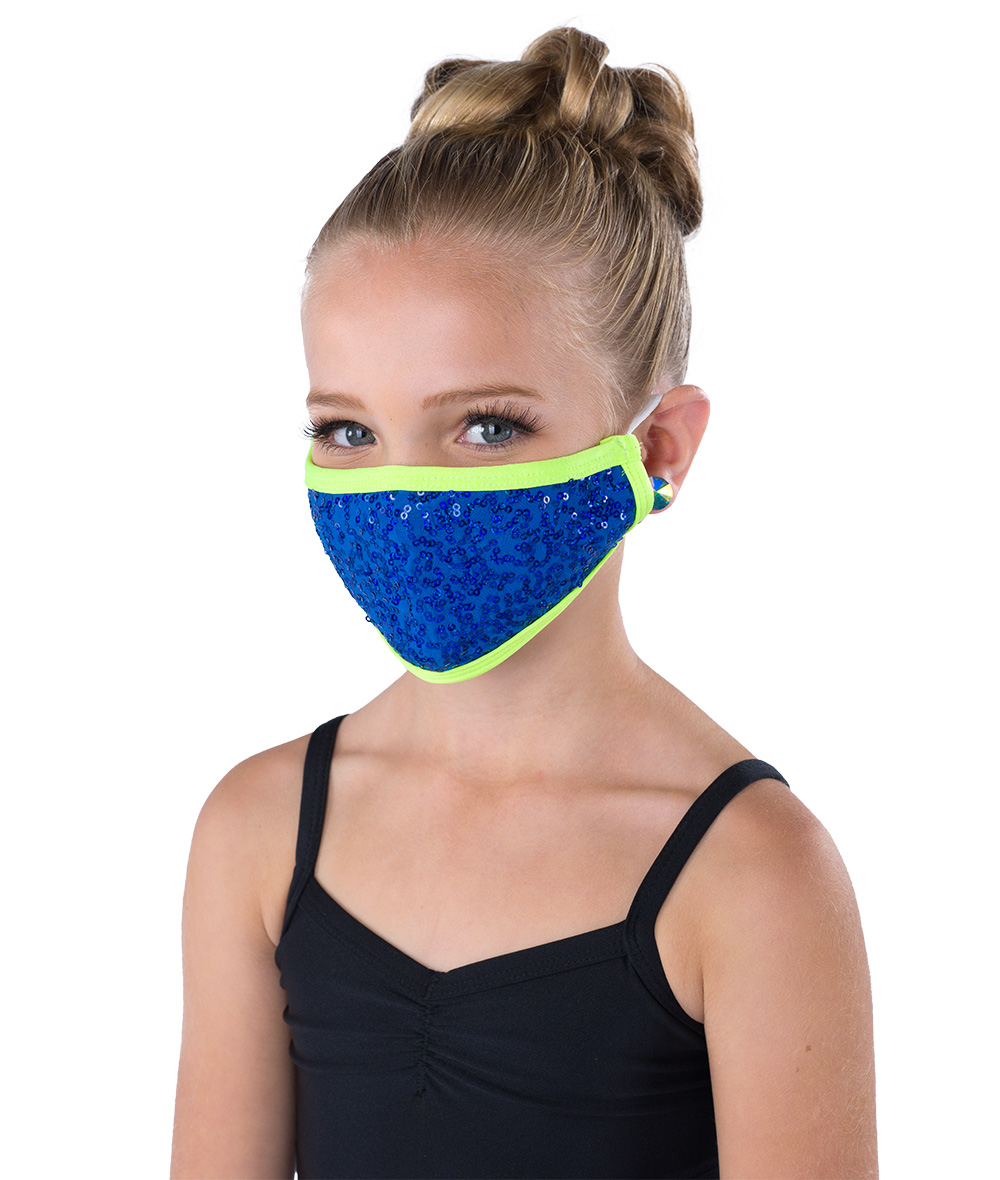 SEQUIN FACE MASK
