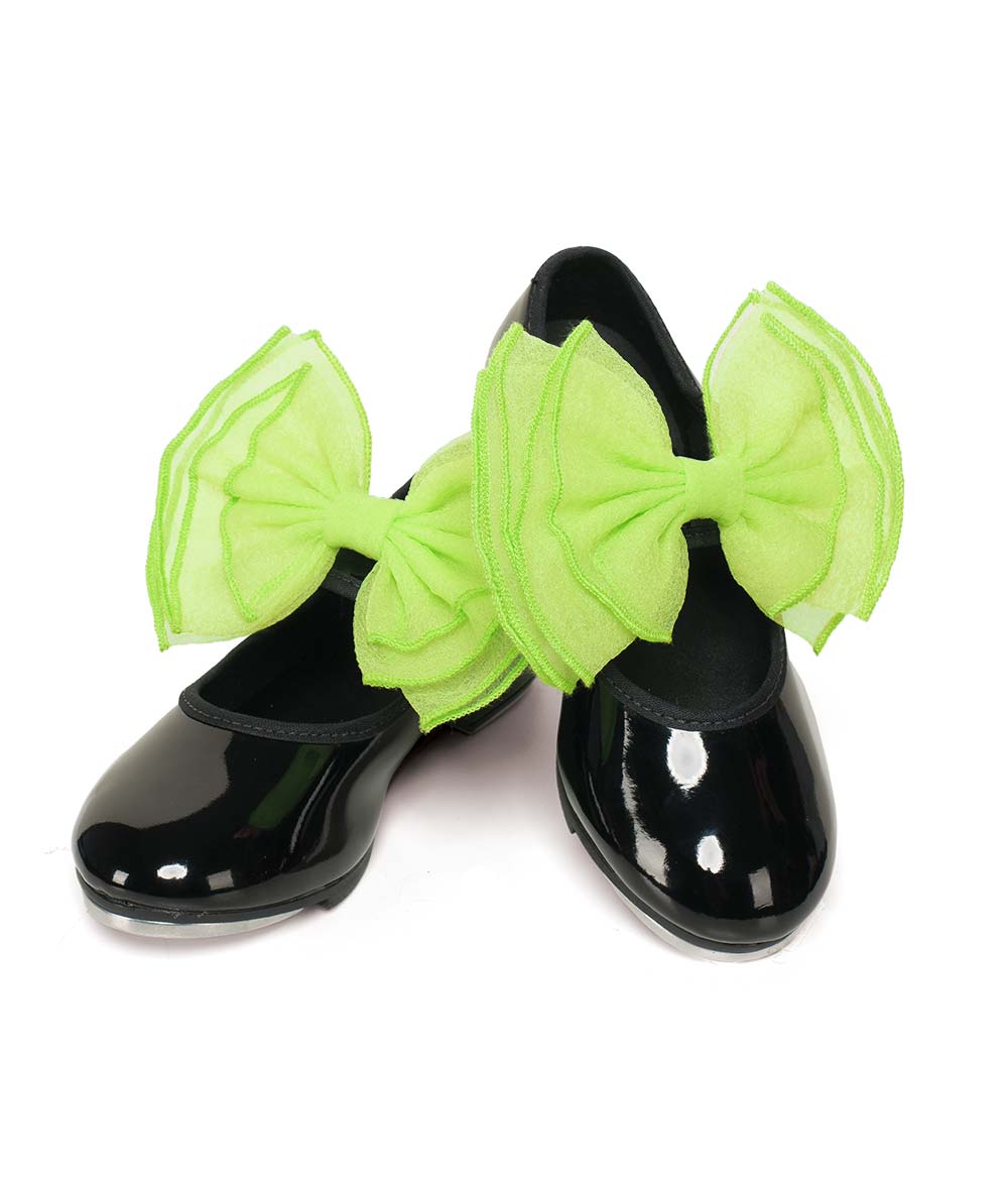 Layered Organdy Shoe Bows  Layered Organdy Shoe Bows