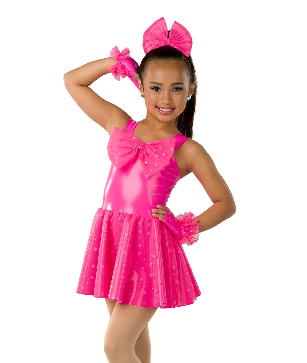 Pink Barbie Girl Dress Tween Dance Costume