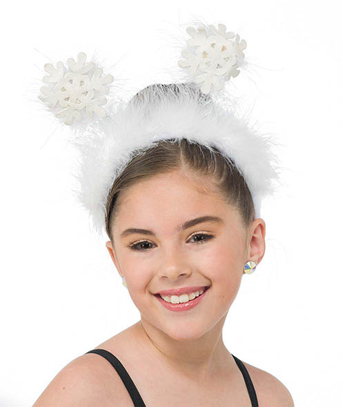 Glitter Snowflake Headband