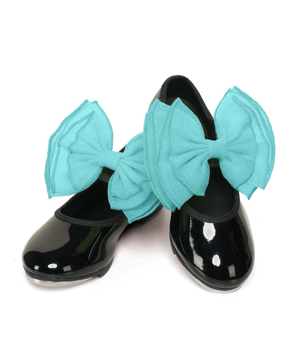 Layered Organdy Shoe Bows  Layered Organdy Shoe Bows