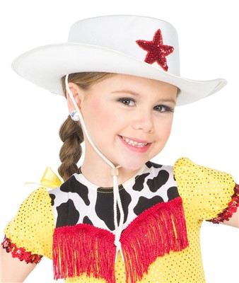 Star Cowgirl Hat Dance Costume Accessory | A Wish Come True