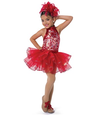 Flashy Sequin Value Kids Dance Costume | A Wish Come True