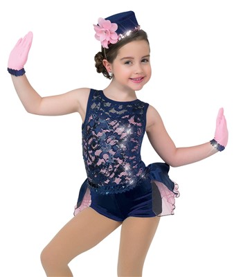 Blue Lace Value Combo Dance Costume | A Wish Come True