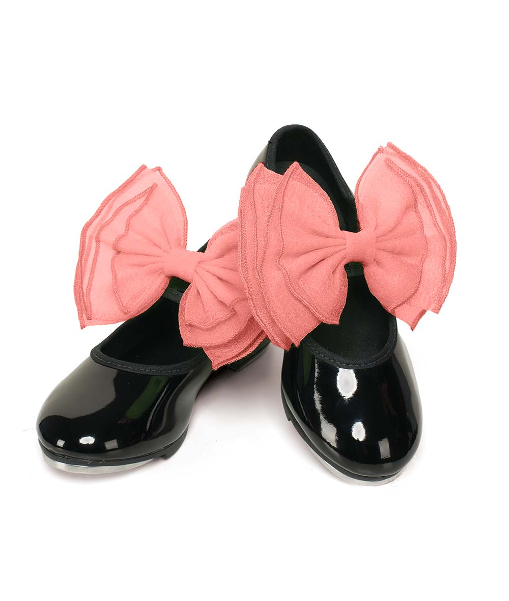 Layered Organdy Shoe Bows  Layered Organdy Shoe Bows