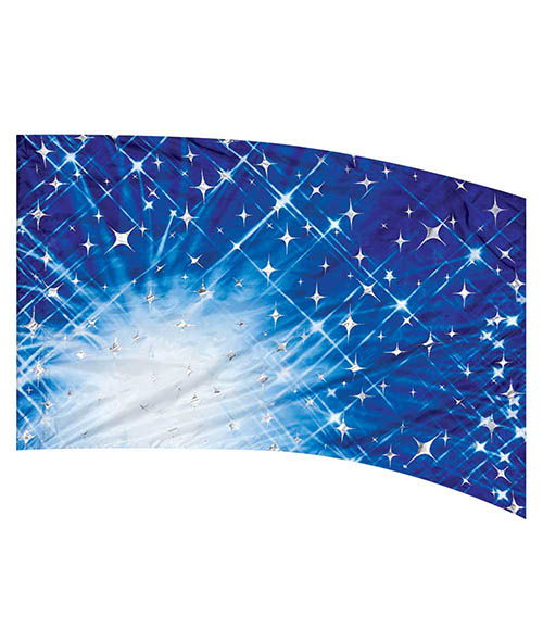 Blue Starburst Flag