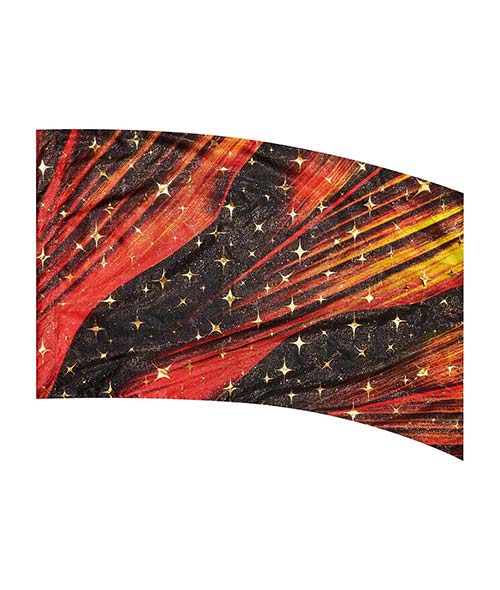 Distorted Red/Black Flag