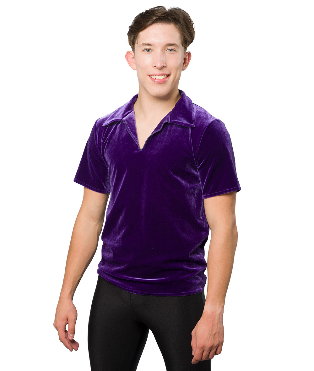 Velvet Collared Shirt