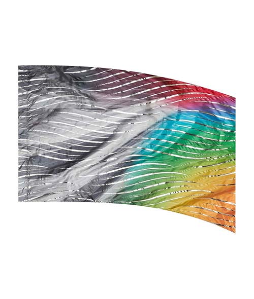 Wave Gray to Color Flag