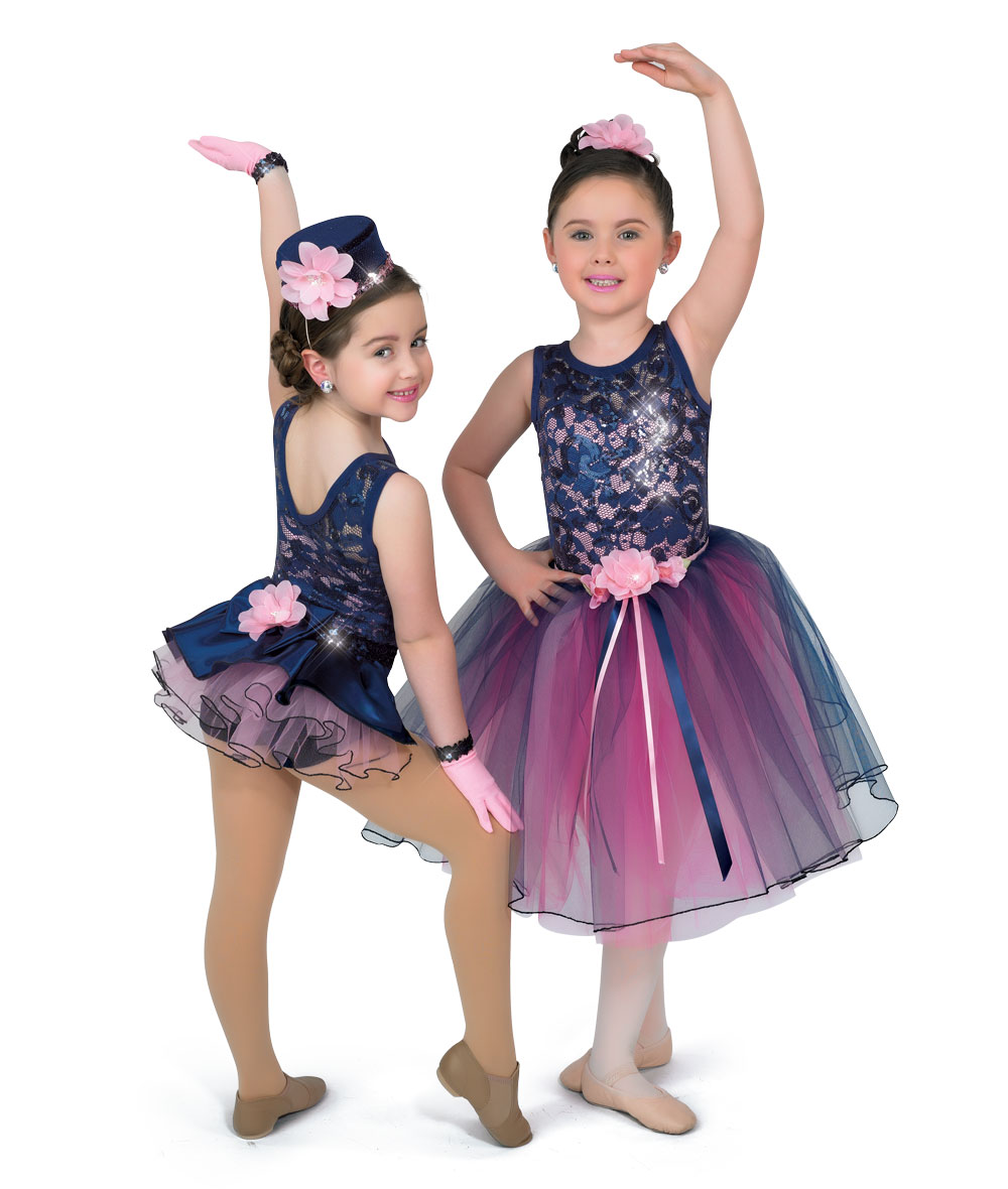 Fascinating Category Miscellaneous Blue Lace Value Combo Dance Costume | A Wish Come True