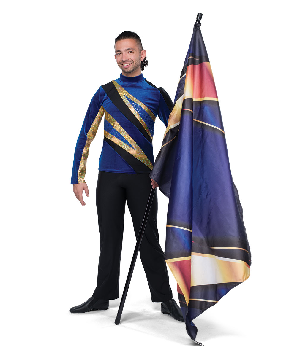 Male Color Guard Uniforms, Custom Color Guard Uniforms
