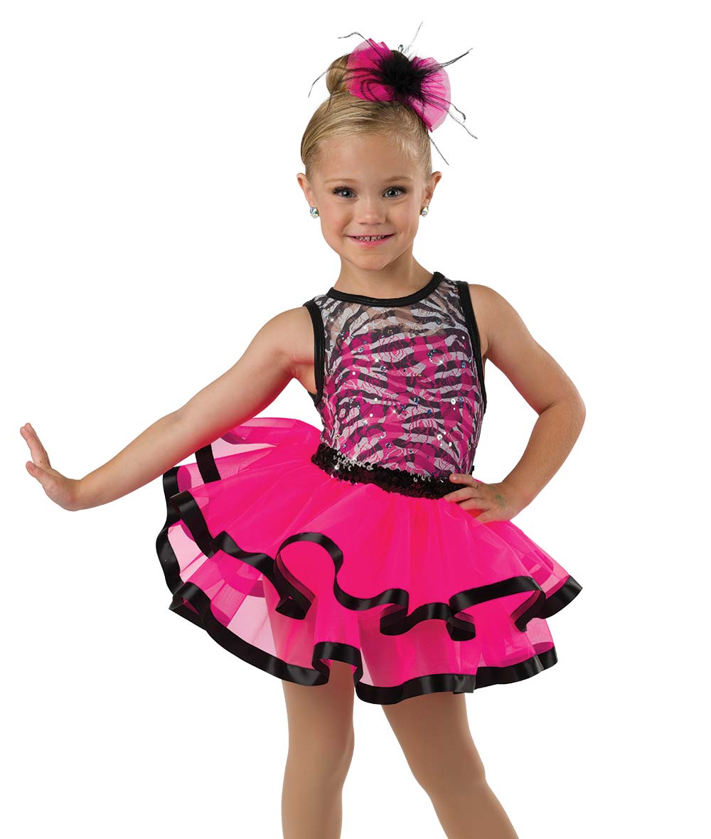 Pink Zebra Tutu Value Kids Dance Costume | A Wish Come True