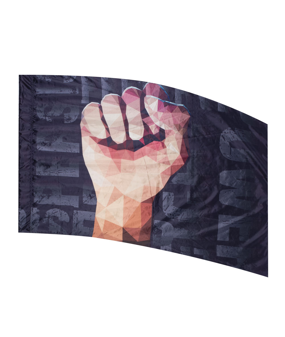 Rise Up Fist Flag        