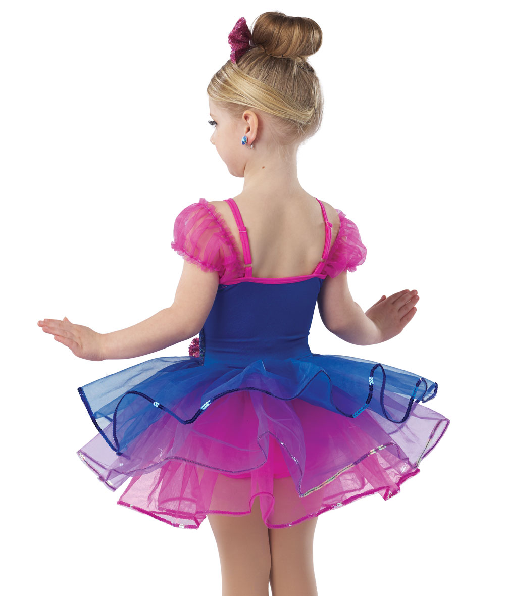 Ombre Pink Sequin Kids Value Dance Costume | A Wish Come True