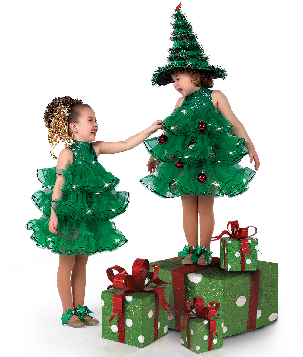christmas tree costume for child
